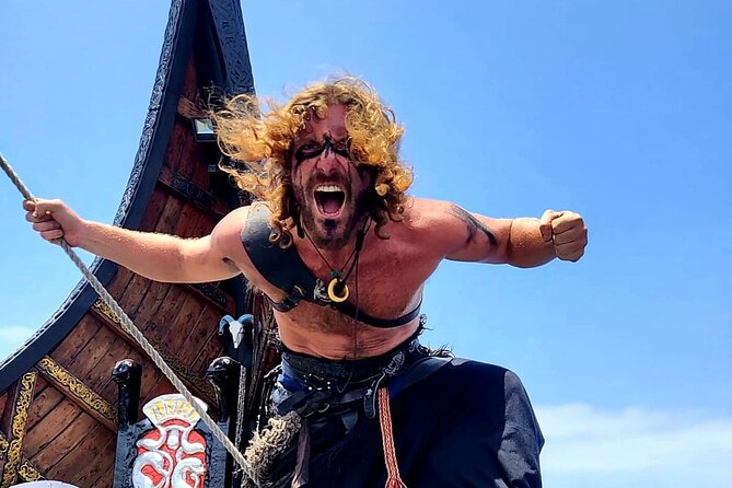 3h Viking Cruise with Drinks, Whales watching & Swimming Time - A Viking ship with a view of Tenerife