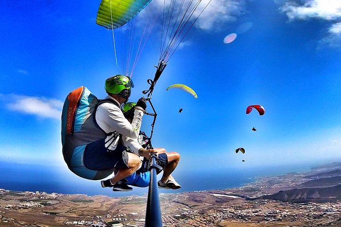 BRONZE tandem paragliding flight in South Tenerife, free pick up - FAQ