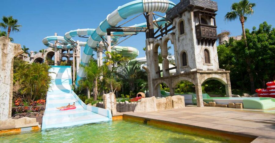 Costa Adeje: Aqualand Water Park Ticket with Dolphin Show - Pirate Island and the children’s areas
