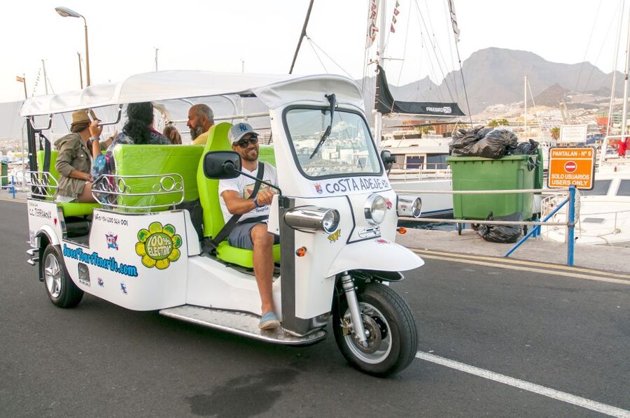 Costa Adeje: Double Tuk Tuk Tour - Guides, stories, and advice you can use