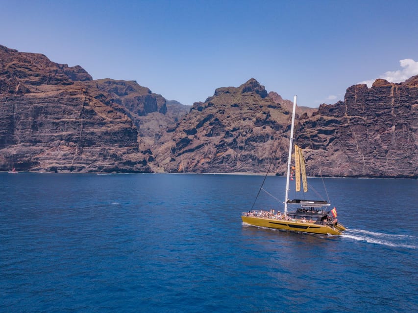 Costa Adeje: Masca and Los Gigantes Whale Watching Cruise - Puerto Colón is the first practical detail