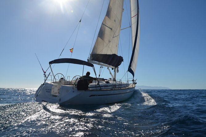 Dolphin and Whale Sailing Tour in Los Gigantes - Setting out beneath the cliffs of Los Gigantes