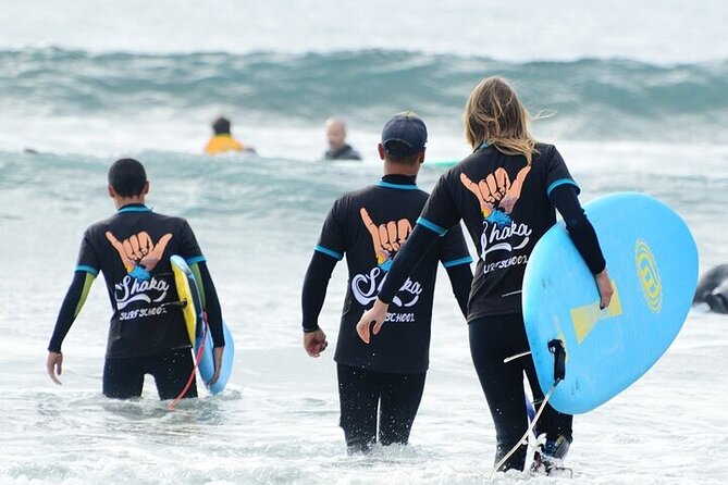Group Surf Class in Playa de Las Américas with Photographs - A first surf lesson with useful hands-on help