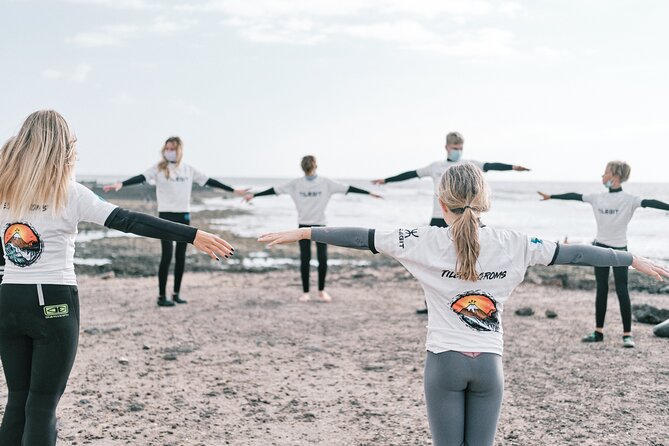 Group Surf Lesson at Playa de las Américas - The waves, beach, and changing conditions