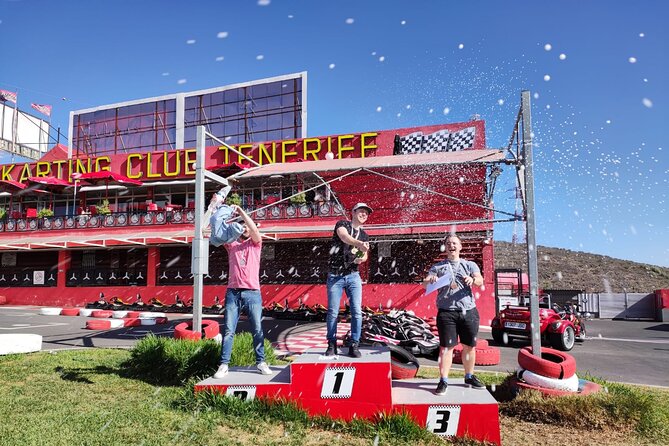 Karting Club Tenerife - The terrace, transport, and the practical details