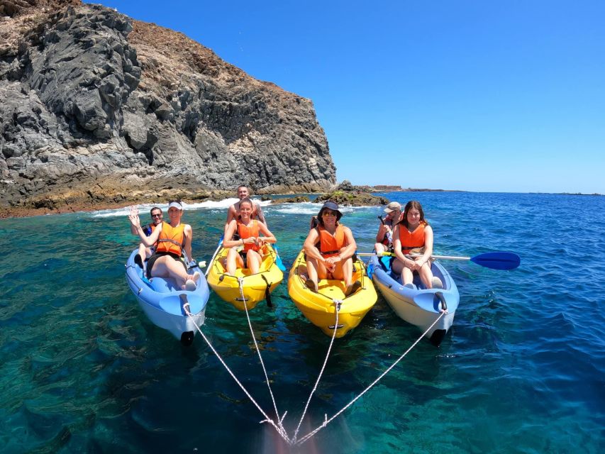 Los Cristianos: Kayaking and Snorkeling with Marine Wildlife - The Palm-Mar snorkel stop
