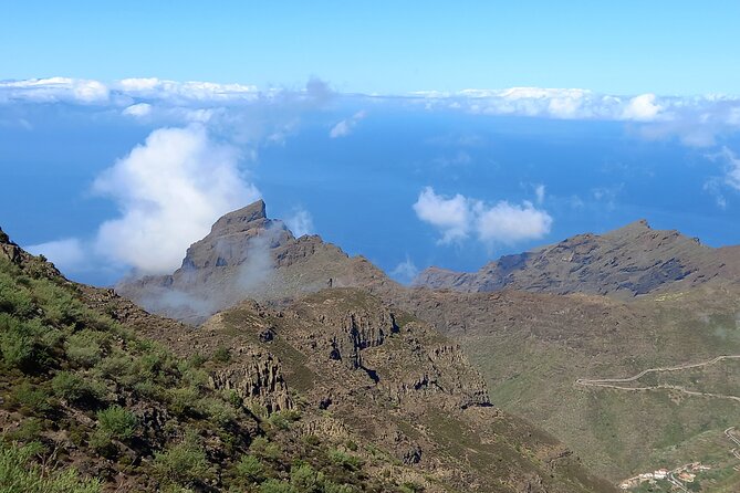 Masca from above - Forest, open country, and the view toward Teide