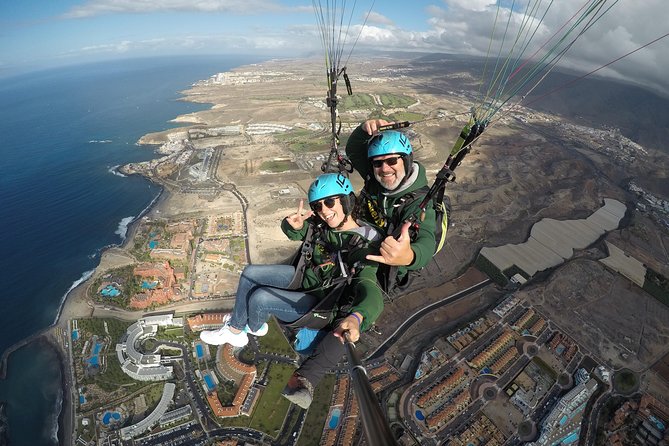 Paragliding Tandem Flight over Costa Adeje with FREE pick up!!! - What the $139.13 price buys