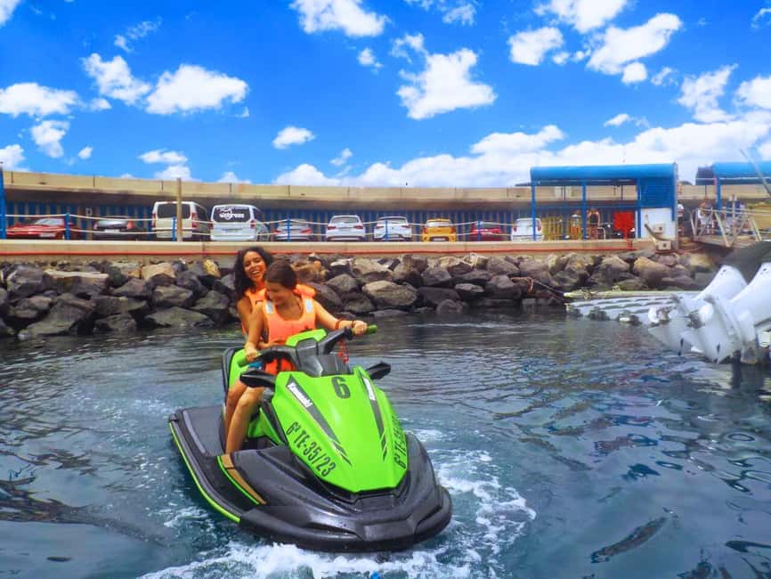 Puerto Colón: Kawasaki Jet Ski Tour Along Tenerife's Coast - The first 20 minutes on a Kawasaki