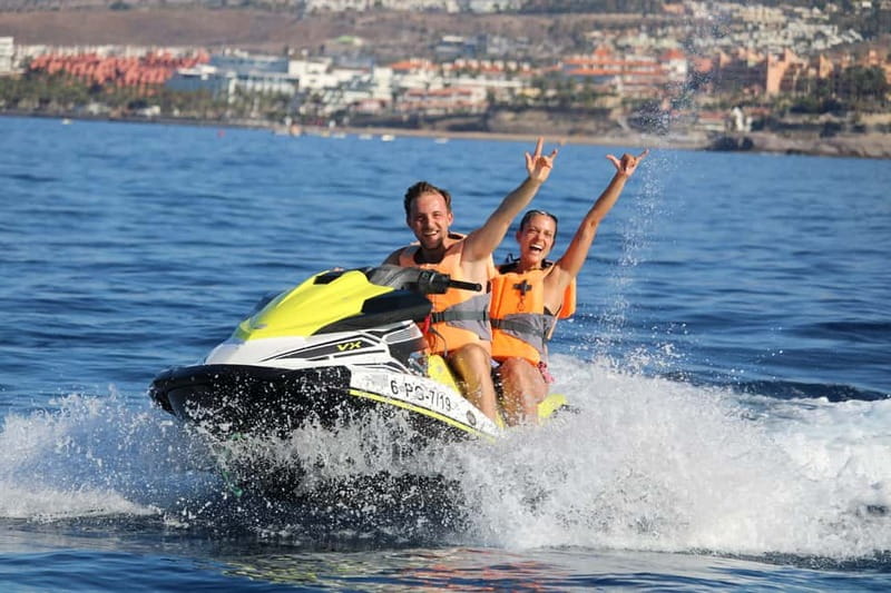 Puerto Colón: Tenerife Coast Jet Ski Tour with Photos - From Puerto Colón to the Costa Adeje coast