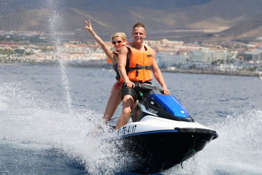 Puerto Colón: Tenerife Coast Jet Ski Tour with Photos - Who will get the most from this ride