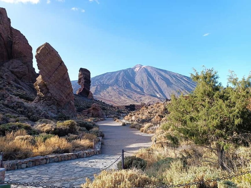 Puerto Cruz: VIP Teide Sunset & Stars, Guachiche Lunch+Cava - Sunset at Mirador El Retamar