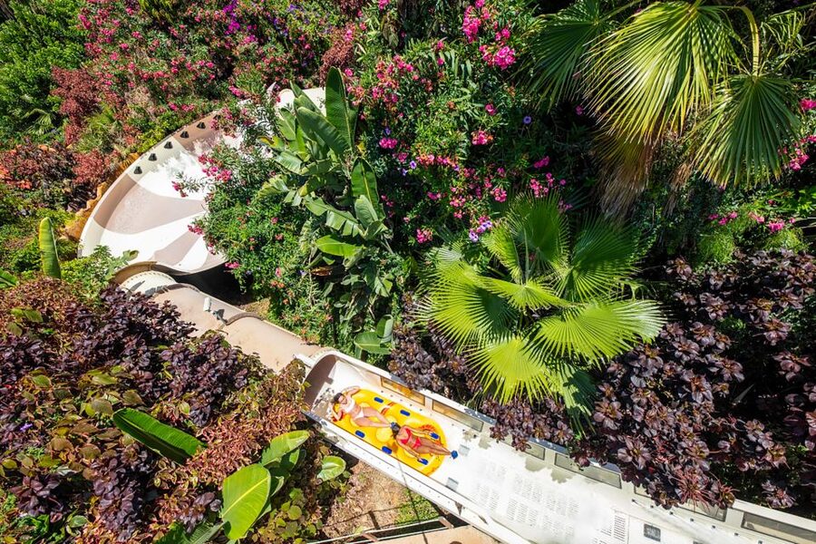 Siam Park Entry Tickets - Visit the floating market for a change of scene