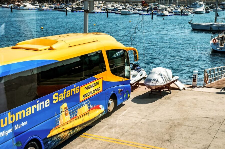 Southern Tenerife: 50-Minute Submarine Dive - From Amarilla Marina to the Atlantic