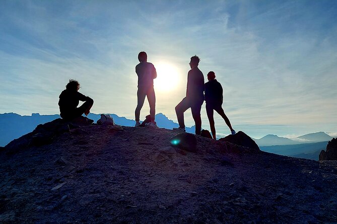 Sunset and stargazing from Teide - Guides, group size and the feel of the evening