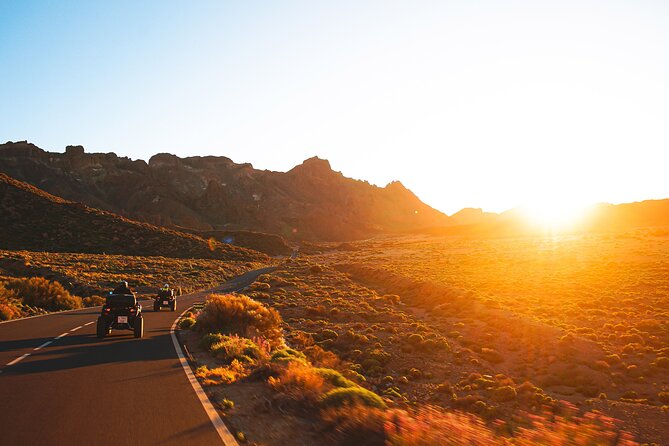 Teide Sunset Quad trip - What the ride feels like in the evening