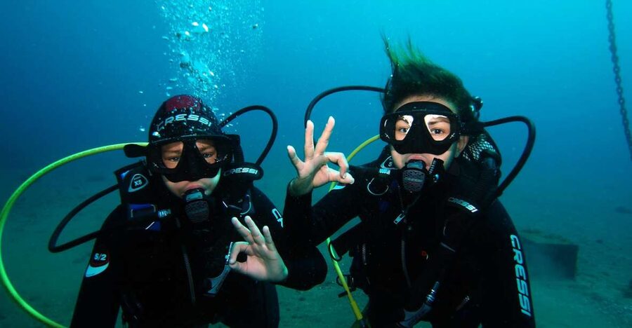 Tenerife: Discover Scuba Diving with Free Photos - Going to a maximum depth of 12 metres
