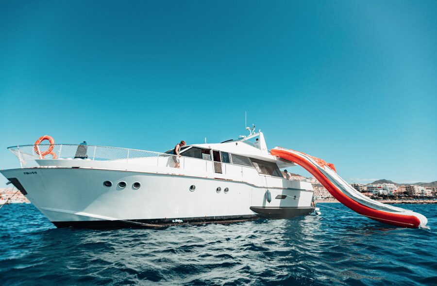 Tenerife: Fun Yacht Trip with Water Activities and Toys - The swim stop near Los Cristianos