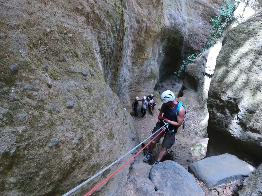 Tenerife: Guided Canyoning Experience in Los Arcos - The return walk and the six-hour time commitment