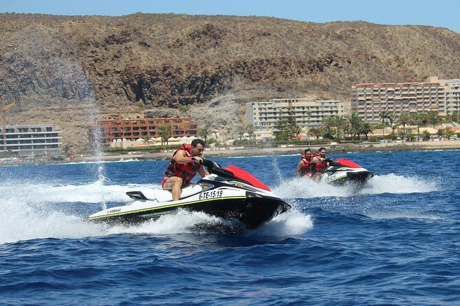 Tenerife : Jet Ski Tour with option for Quad Trip - First time on a jet ski? The basics are covered
