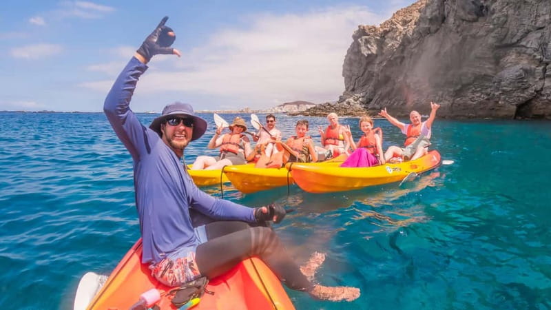 Tenerife: Kayak & Snorkeling Tour - Small Groups - Starting at the Los Cristianos office