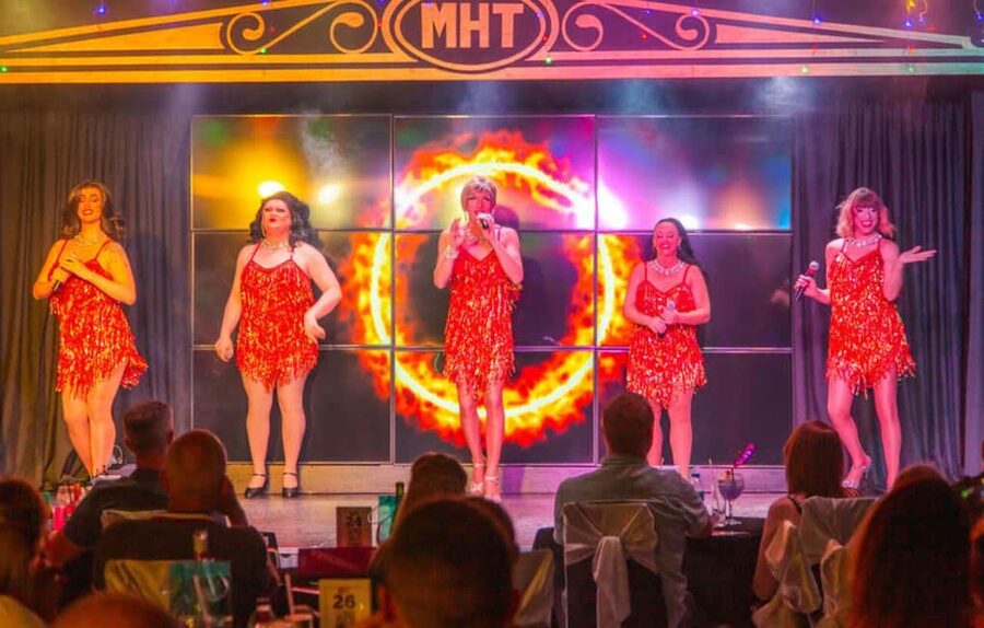 Tenerife: MHT - Music Hall Tavern Comedy Drag Dinner Show - Seats, service and the social side