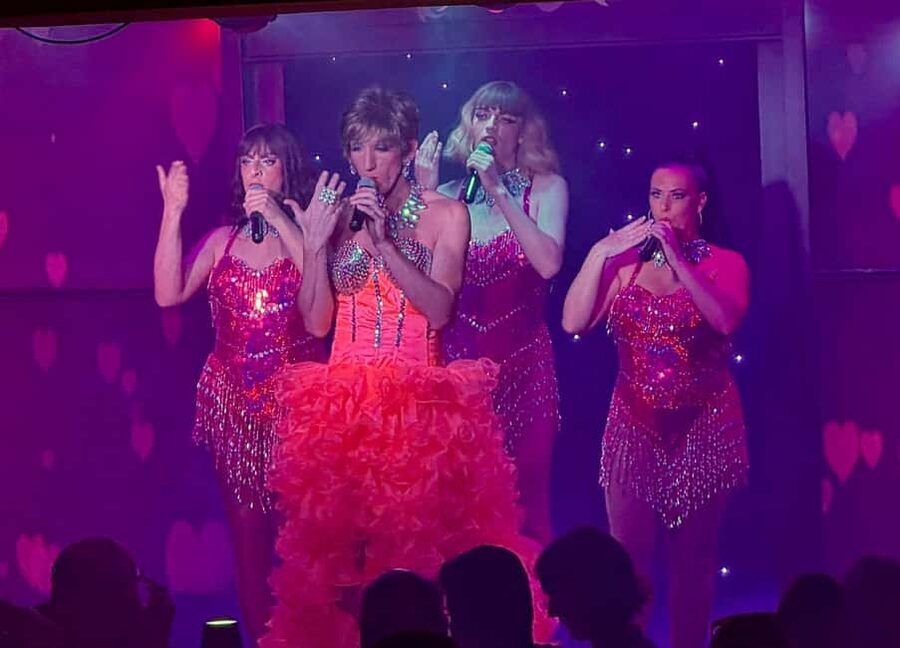 Tenerife: MHT - Music Hall Tavern Comedy Drag Dinner Show - Dinner comes before the big production