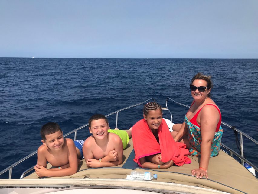 Tenerife: Private Boat Charter with Tapas & Drinks - Sun pads, shade and a swim stop