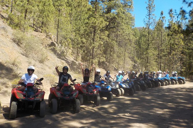 Tenerife: Quad Adventure Teide Tour - Arona, La Escalona, and the climb through Vilaflor