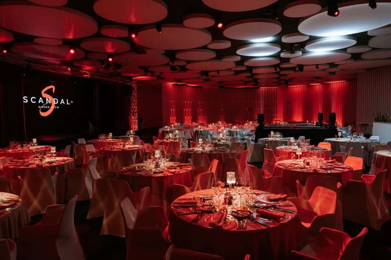 Tenerife: Scandal Dinner Show Entry Ticket and 5-Course Meal - A burlesque show with acrobatics and comedy