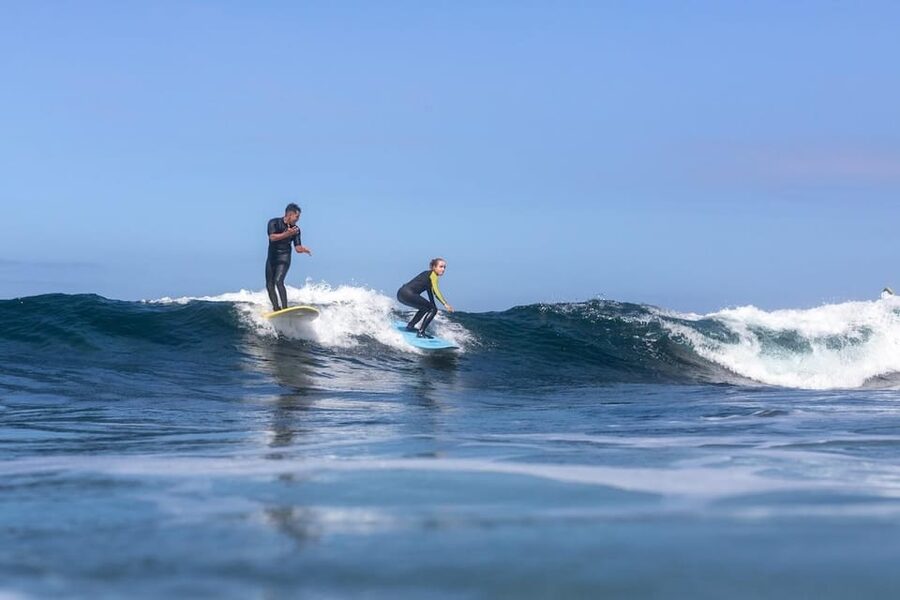 Tenerife: Surf Lesson at Playa de Las Americas - The weather and waves are part of the deal